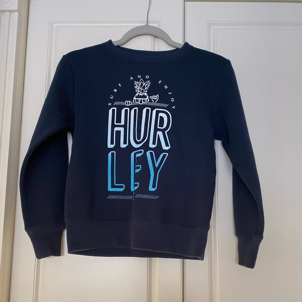 HURLEY SWEATSHIRT Sz 8-10